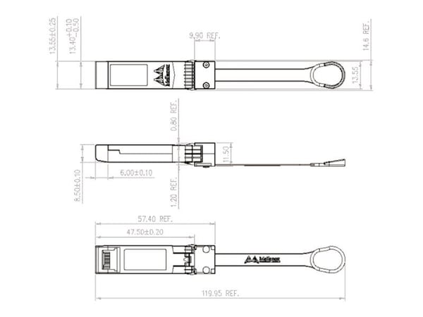 Pas CPR Cab ETH 10GbE 10Gb/s SFP+5m