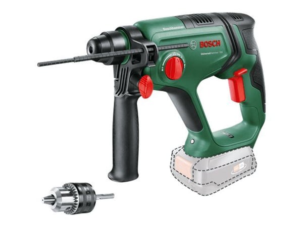 Bosch acku-borrhammare UNIV 18V solo m/adapter (06039D6001) - SOLO