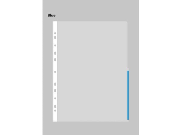 Signallomme, BNT Bnt/Office blå, 210x297mm, PP pakke a 100 stk Signallomme, BNT Bnt/Office blå, 210x297mm, PP pakke a 100 stk