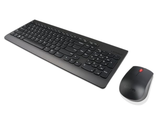Lenovo GX30N81776, Täysikokoinen (100 %), Musta, Sisältää hiiren