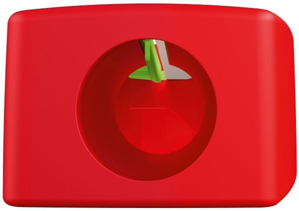 STABILO woody 3 in 1, Manuell blyantspisser, Rød, woody 3 in 1, 62 mm, 67 mm, 63 mm