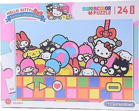 Clementoni Puslespill 24 brikker Maxi Hello Kitty