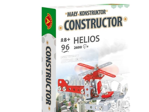 Helikopterin metallinen rakennussarja - HELIOS