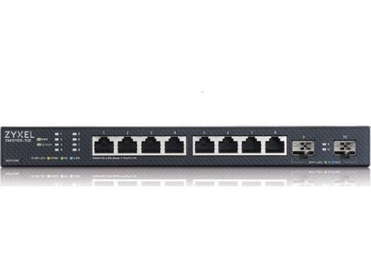 Zyxel XMG1915 Series XMG1915-10E - Switch - administrert, NebulaFLEX-sky - L3 Lite - smart - 8 x 100/1000/2.5G + 2 x Gigabit SFP / 10 Gigabit SFP+ ...