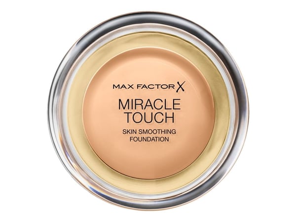 Max Factor Miracle Touch - Underlagskräm - fast-till-vätska - gyllene (75) - silkeslen, satin - 11.5 g