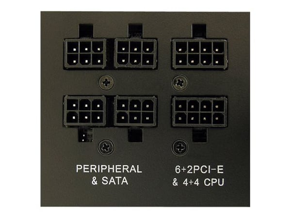 LC Power GP4 Series LC6460GP4 V2.4 - Strømforsyning (intern) - ATX12V 2.4 - 80 PLUS Gold - 460 watt - aktiv PFC