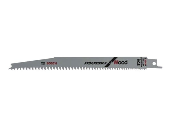 Bosch Progressor for Wood S 2345 X - Sagblad - for bløtt tre, ikke-slipende trematerialer - 2 deler - lengde: 200 mm - bredde: 19 mm