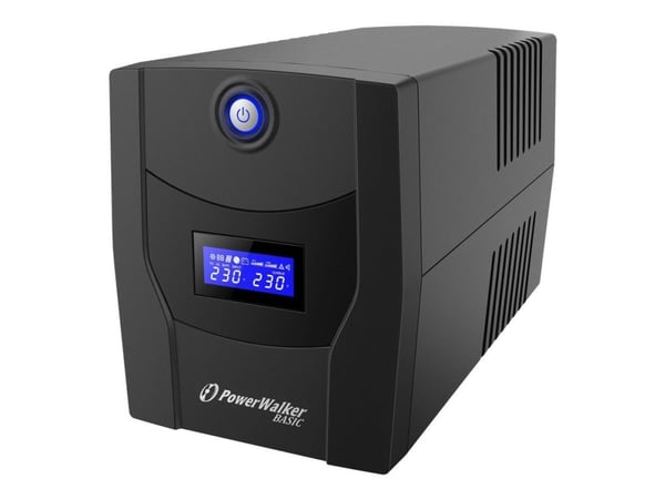 PowerWalker Basic VI 2200 STL - UPS - AC 162 - 290 V - 1320 watt - 2200 VA - 9 Ah - USB - utgangskontakter: 4