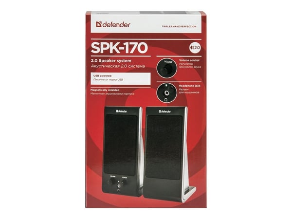 Defender SPK-170 - Høyttalere - for PC - 4 watt (Total)