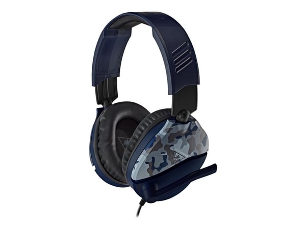 Turtle Beach Recon 70 - Kuulokkeet - täysikokoinen - kaapeli - 3,5 mm:n liitin - sininen camo
