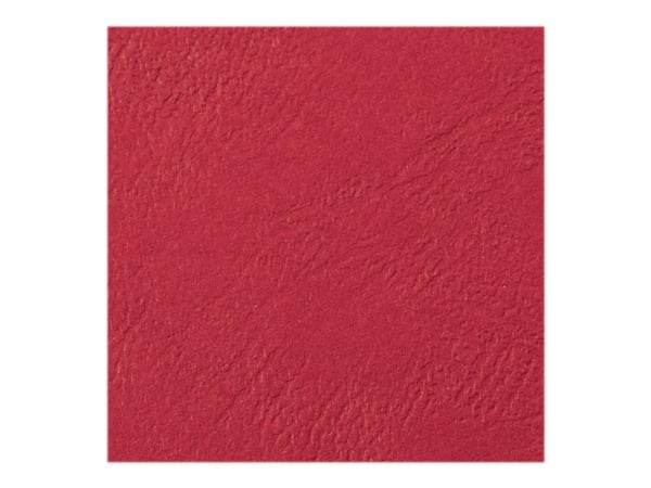 GBC Leathergrain Binding Covers, Punainen