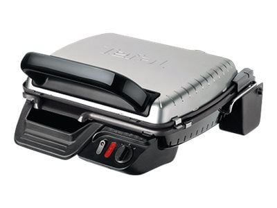 Tefal UltraCompact 600 Comfort - Grill - elektrisk - 600 kvadratcentimeter - rustfritt stål / svart