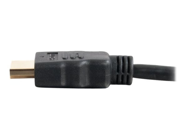 C2G 10t 4K HDMI Cable with Ethernet - High Speed - UltraHD Cable - M/M - HDMI-kabel med Ethernet - HDMI hane till HDMI hane - 3.05 m - skärmad - svart
