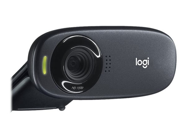 Logitech 960-000585, 1280 x 720 pikseliä, 5 MP, USB, musta, Kyllä, MacOS, Android