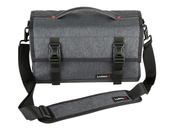 Panasonic DMW-PM10 - Bærepose for kamera med linser og nettbrett - 600D polyester, 150D-polyester, termoplast-polyuretan (TPU) - 8"