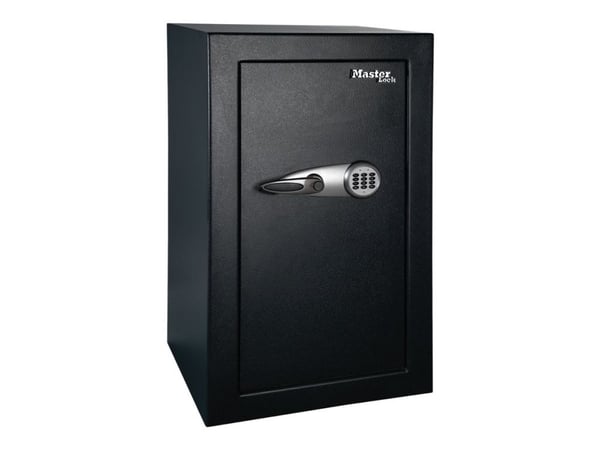 Master Lock XX-Large T0-331ML - Pengeskap - 3 hyller - solid stål - svart