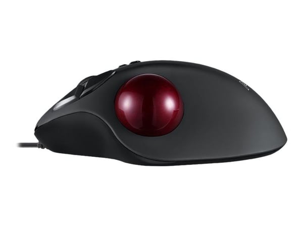 Perixx PERIMICE-517 - Mus - ergonomisk - høyrehendt - laser - 7 knapper - kablet - USB - svart