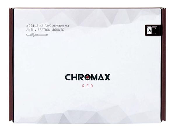 Noctua chromax NA-SAV2 - Vibrasjonsabsorberingssett for systemvifte - chromax.red