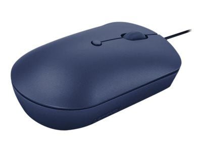 Lenovo 540 - Mus - kompakt - optisk - 4 knapper - kablet - avgrunnsblå - løsvekt