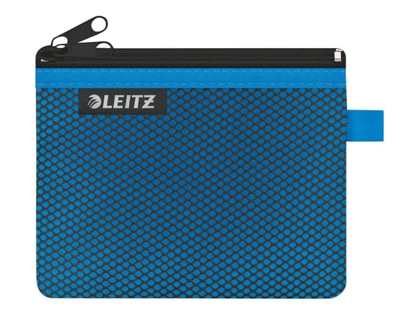 Leitz WOW Travel Small - Pung for personal belongings / ID / credit cards / cable / cash / earphones - nylon - blå