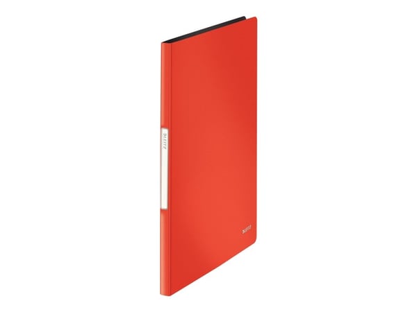 Leitz Solid - Displaybok - 20 rom - for A4 - kapasitet: 40 ark - rød