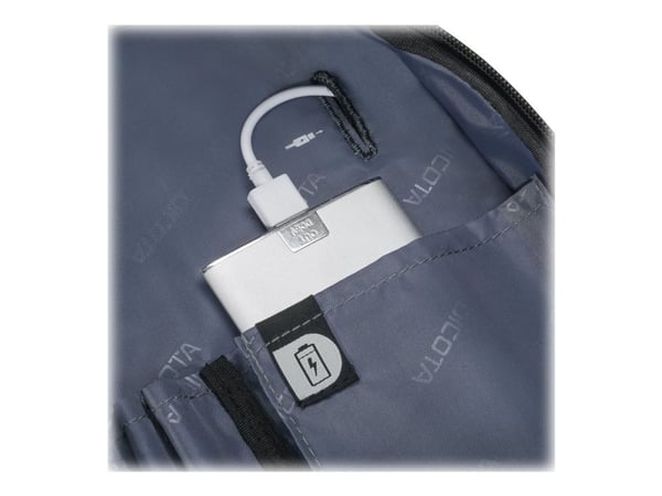 DICOTA Eco Backpack SELECT - Notebookryggsekk - 15" - 17.3" - svart