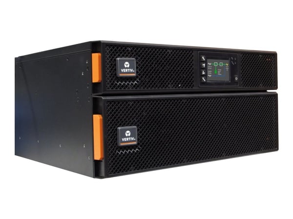 Liebert GXT5 - UPS (rackmonterbar/ekstern) - AC 230 V - 5000 watt - 5000 VA - 16 x batteri - utgangskontakter: 6 - 5U