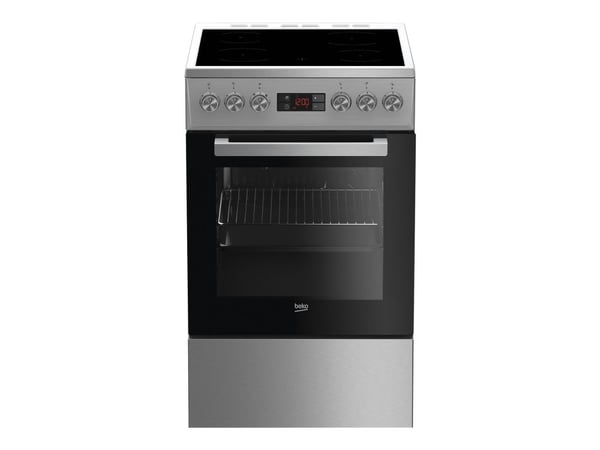 Beko FSM57300GX - Spis - fristående - bredd: 50 cm - djup: 60 cm - höjd: 85 cm - med självrengöring - rostfritt stål