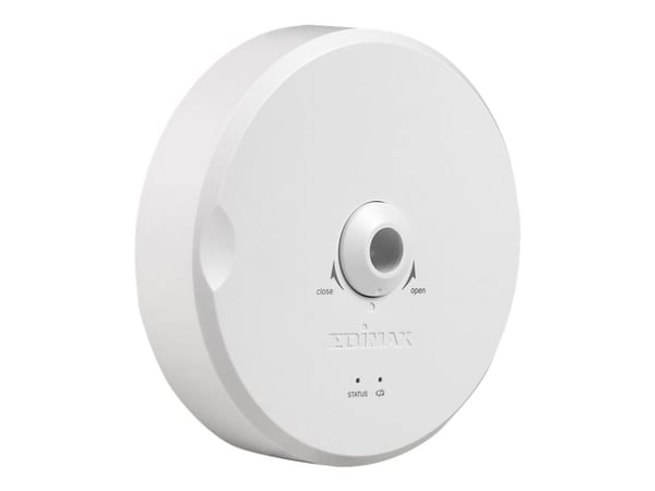 Edimax IC-6220DC - Nettverksovervåkingskamera - farge (Dag og natt) - 640 x 480 - fastfokal - lyd - kablet - Wi-Fi - LAN 10/100 - MJPEG