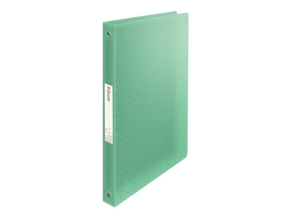 Esselte Colour'Ice - Ringperm - bokryggbredde: 27 mm - for A4 - kapasitet: 140 ark - grønn