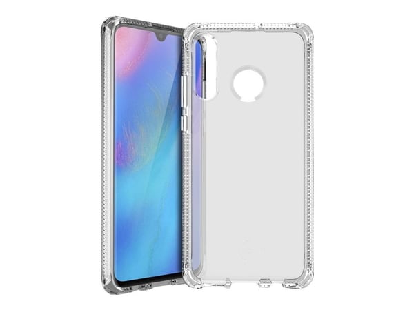 ITSKINS Spectrum Clear - Baksidedeksel for mobiltelefon - termoplast-polyuretan (TPU) - gjennomsiktig - for Huawei P30 lite, P30 lite New Edition