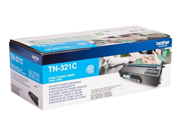 Brother TN321C - Cyan - original - tonerpatron - for Brother DCP-L8400CDN, DCP-L8450CDW, MFC-L8650CDW