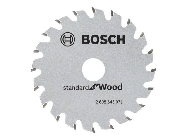 Bosch Standard for Wood - Sirkelformet sagblad - for tre - 85 mm - 20 tenner