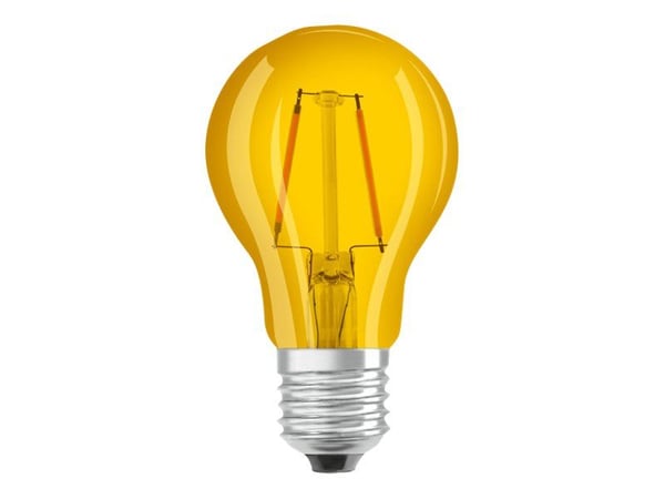 OSRAM STAR CLASSIC A Décor - LED-filamentlyspære - form: A60 - E27 - 2.5 W (ekvivalent 15 W) - klasse F - gult lys - 2200 K