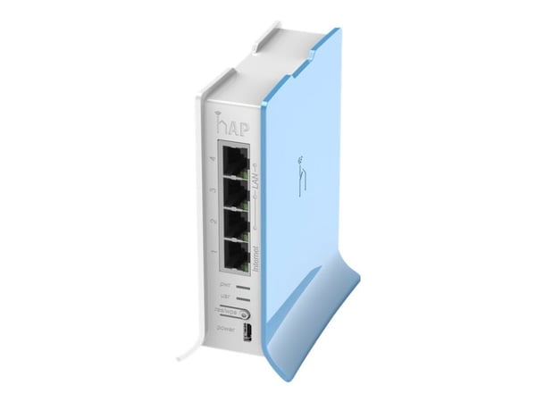 MikroTik RouterBOARD hAP lite - Trådlös router 4-ports-switch 2,4 GHz