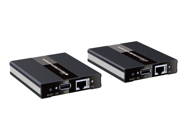 TECHly HDMI KVM Extender on network cable - Sender og mottaker - KVM / lydutvider - HDMI - opp til 60 m
