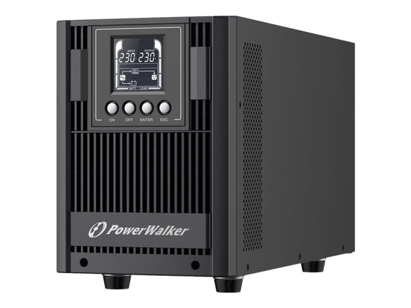 PowerWalker VFI 2000 AT FR - UPS - AC 80 - 300 V - 1800 Watt - 2000 VA - 9 At - RS-232, USB - lähtöliitännät: 4