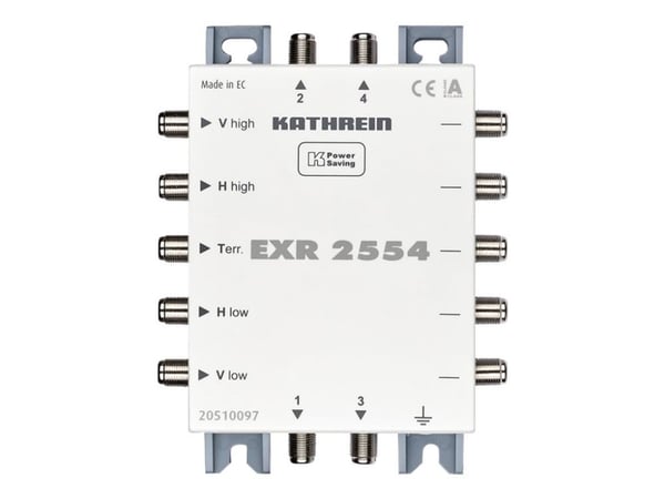 KATHREIN EXR 2554 - Satelliitti / maanpäällinen signaali monikoskettimella