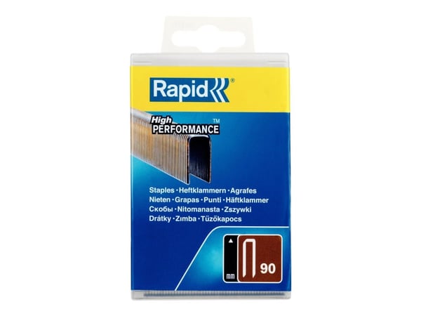 Rapid High Performance - Stifter - No. 90 - 5.7 mm - galvanisert stål - harpiksbelagt - pakke av 3000