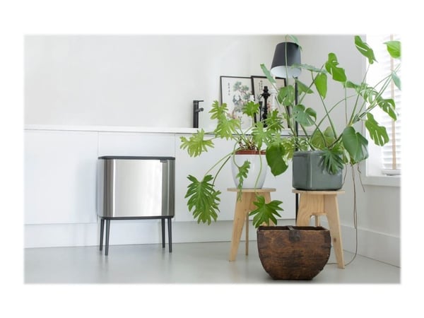 Brabantia Bo Touch Bin - Soptunna - fliplock - 36 L - matt stål