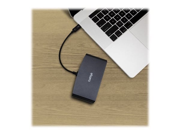 CalDigit Thunderbolt 3 mini Dock Dual HDMI - Dokkingstasjon - Thunderbolt 3 - HDMI - 1GbE