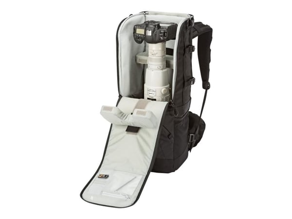 Lowepro Lens Trekker 600 AW III - Ryggsekk for kamera med telefotolinse - 630D-nylon, 1000D Cordura - svart