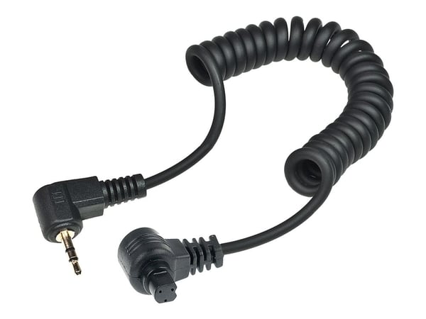 Kaiser 3C - Lukkerutløsningskabel - for Canon EOS 10D, 1D, 1Ds, 20D, 30D, 40D, 50D, 5D, 5DS, 6D, 7D, D30, D60