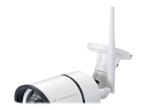 Conceptronic JARETH HD Wireless Cloud IP Camera - Nettverksovervåkingskamera - utendørs - værbestandig - farge (Dag og natt) - 1,3 MP - 1280 x 720 ...