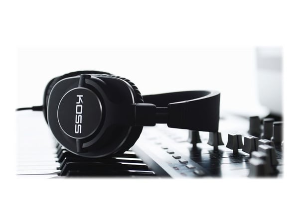 Koss PRO 4S - Hodetelefoner - full størrelse - kablet - 3,5 mm jakk - svart