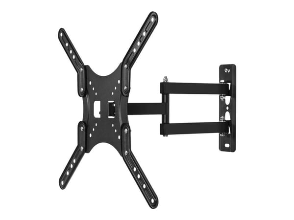Maclean MC-759 - Brakett - for LCD-skjerm - metall - svart - skjermstørrelse: 13"-55" - veggmonterbar