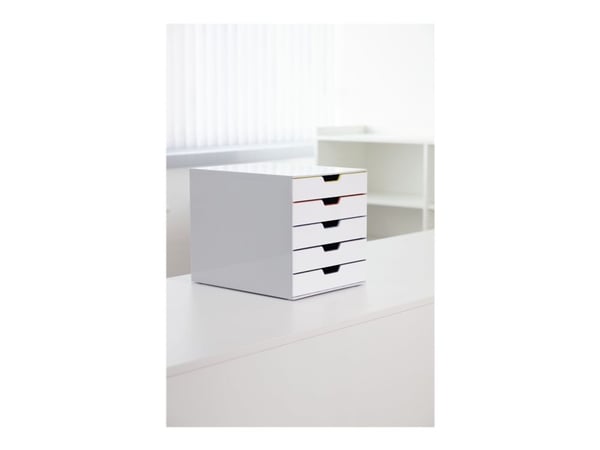 DURABLE VARICOLOR MIX 5 - Skuffskap - 5 skuffer - for ANSI A (Letter) (216 x 279 mm), A4 (210 x 297 mm), C4 (229 x 324 mm), Folio (216 x 330 mm) - ...