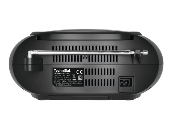 TechniSat DigitRadio 1990 - Lydsystem - 2 x 1.5 watt