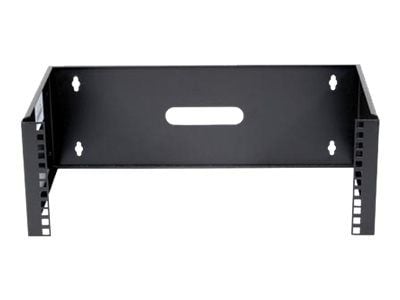 TOTEN 19-WMB4 - Monteringsbrakett - veggmonterbar - RAL 9004 - 4U - 19"