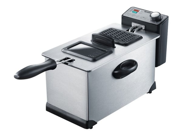 SEVERIN FR 2431 - Dypsteker - 2 kW - børstet rustfritt stål
